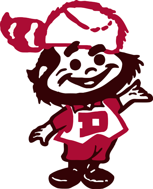 Denver Pioneers 1968-1998 Primary Logo diy iron on heat transfer